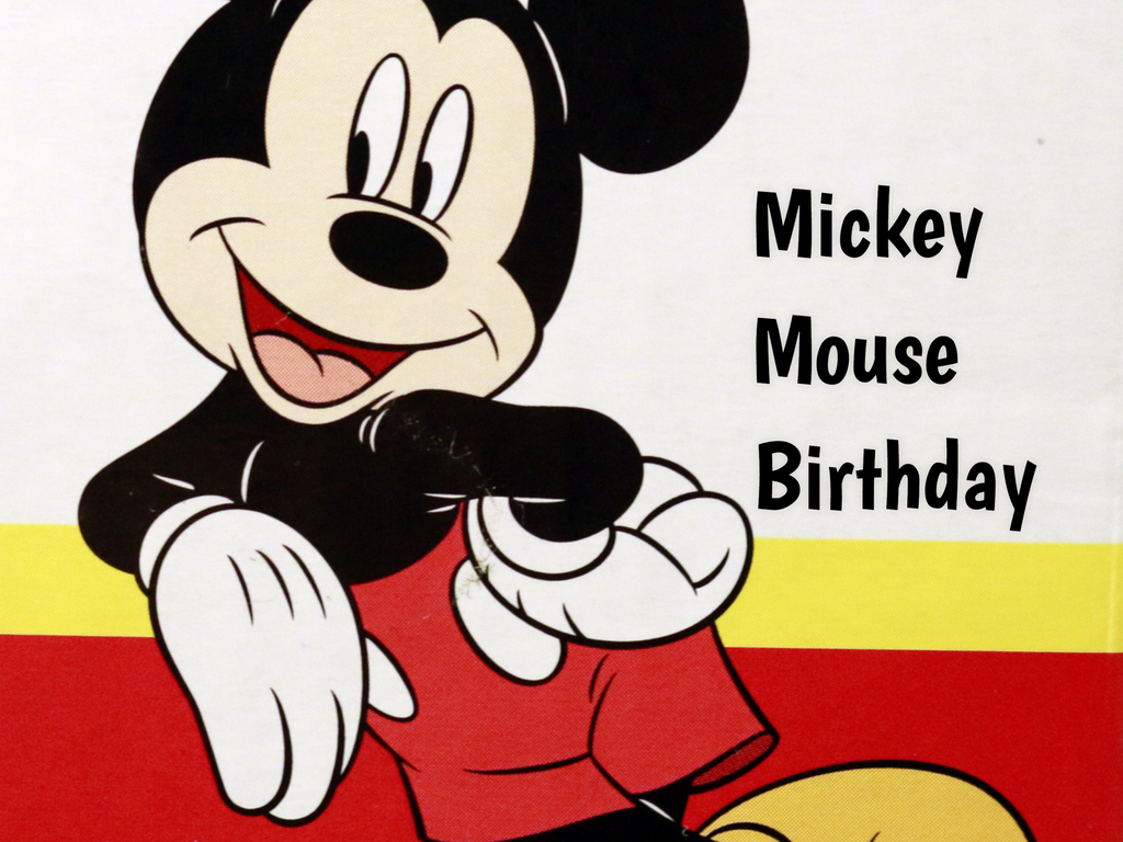 Mickey Mouse Birthday in 2021/2022 - When, Where, Why, How is Celebrated?